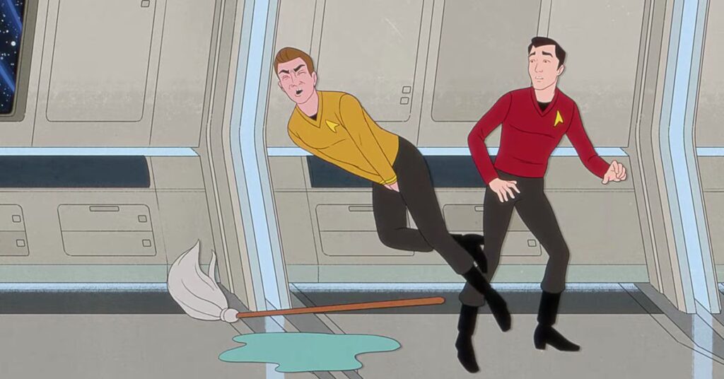 Star Treks hysteriska retroshorts behöver bli en riktig show