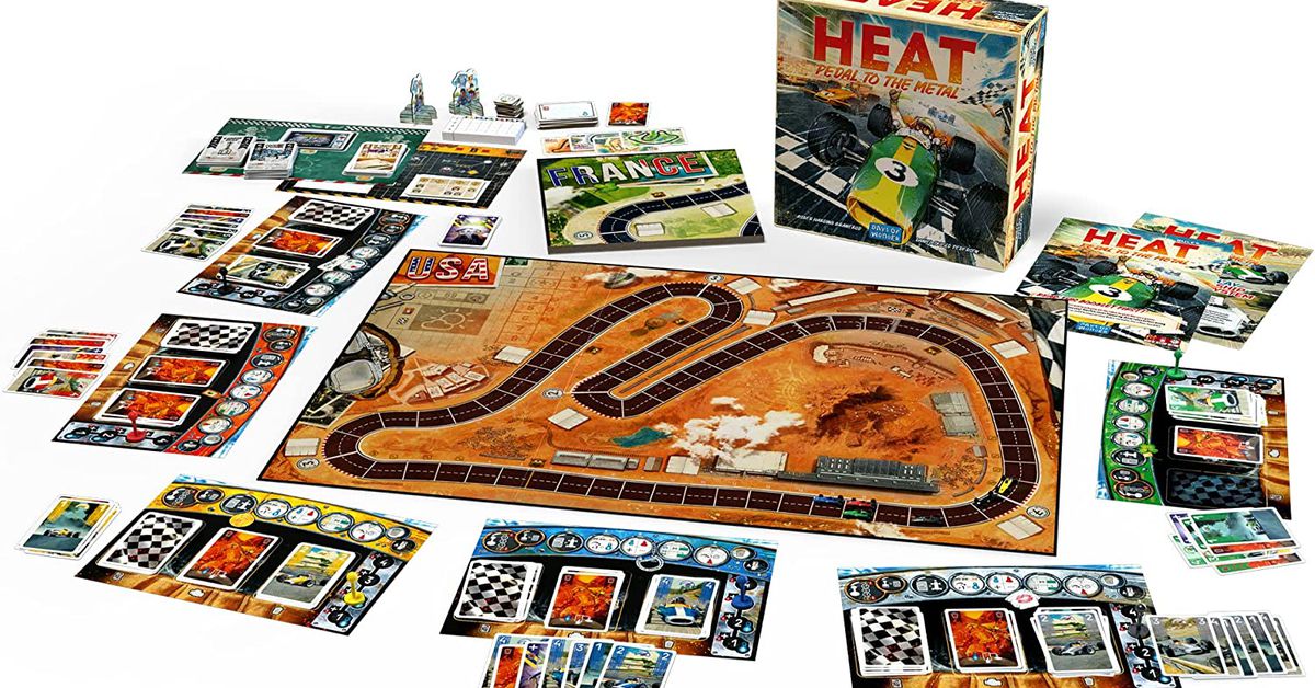 Heat: Pedal to the Metal är ett mästerverk för bordsracing