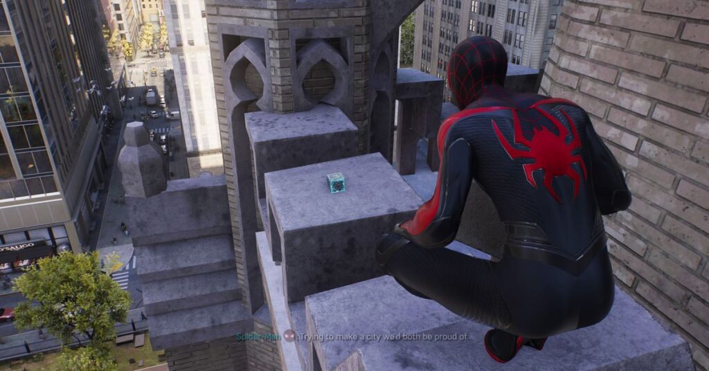 Var hittar du vetenskapstrofén i Spider-Man 2 på PS5