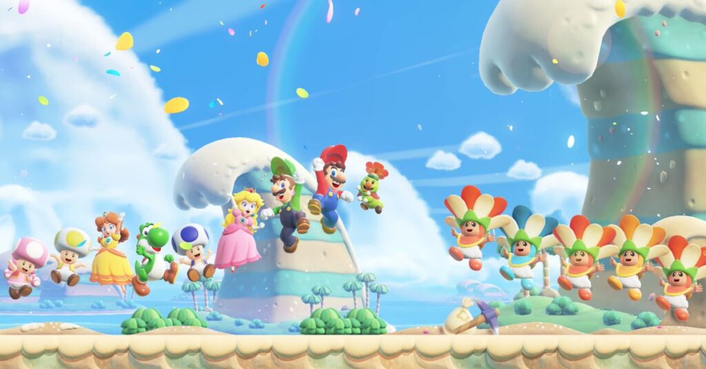 Hur lång är Super Mario Bros. Wonder och hur många nivåer finns det?