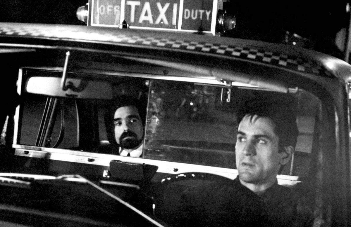 En ung Martin Scorsese spelar en kund till Travis Bickle i 1976 års Taxi Driver