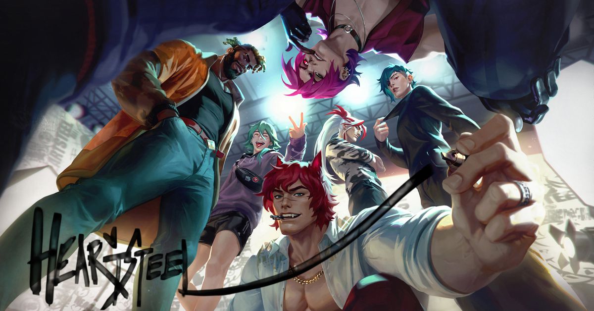 Riots nya League of Legends musikprojekt är pojkbandet Heartsteel