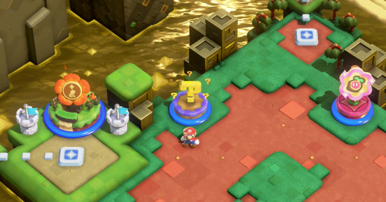 Sökfest: en tom park?  Wonder Token-platser i Super Mario Bros. Wonder