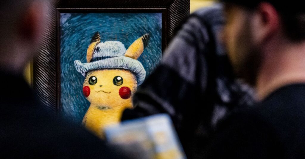 Van Gogh-museet drar in Pokémon-kort på grund av säkerhetsproblem