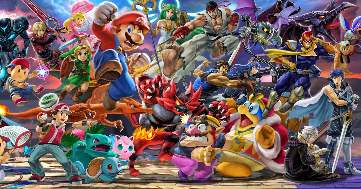 Nintendos nya OLED Switch-paket innehåller Super Smash Bros. Ultimate gratis