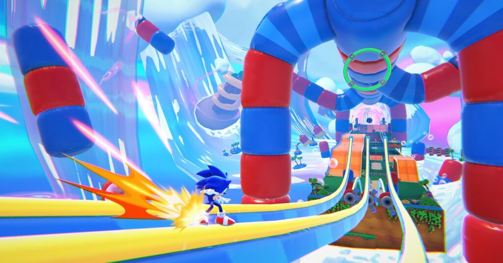 Sonic the Hedgehogs nya spel blandar Inception och Tony Hawks Pro Skater