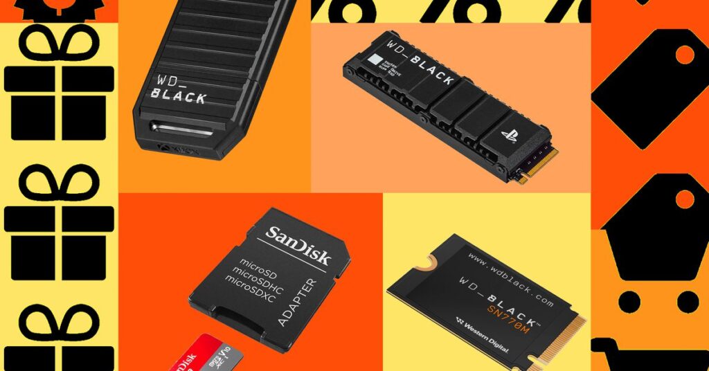 De bästa Black Friday-erbjudandena på SSD och microSD-kort