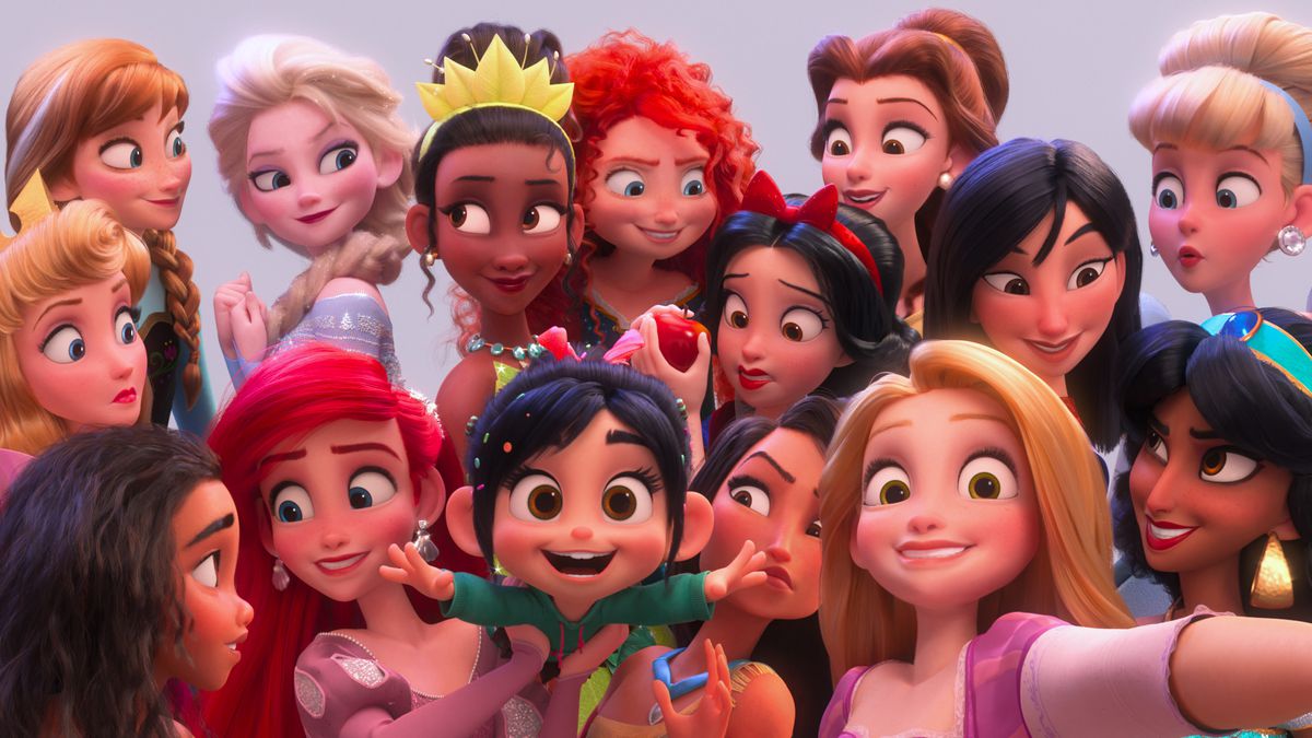 Ralph Breaks the Internet - Disney-prinsessor tar en selfie