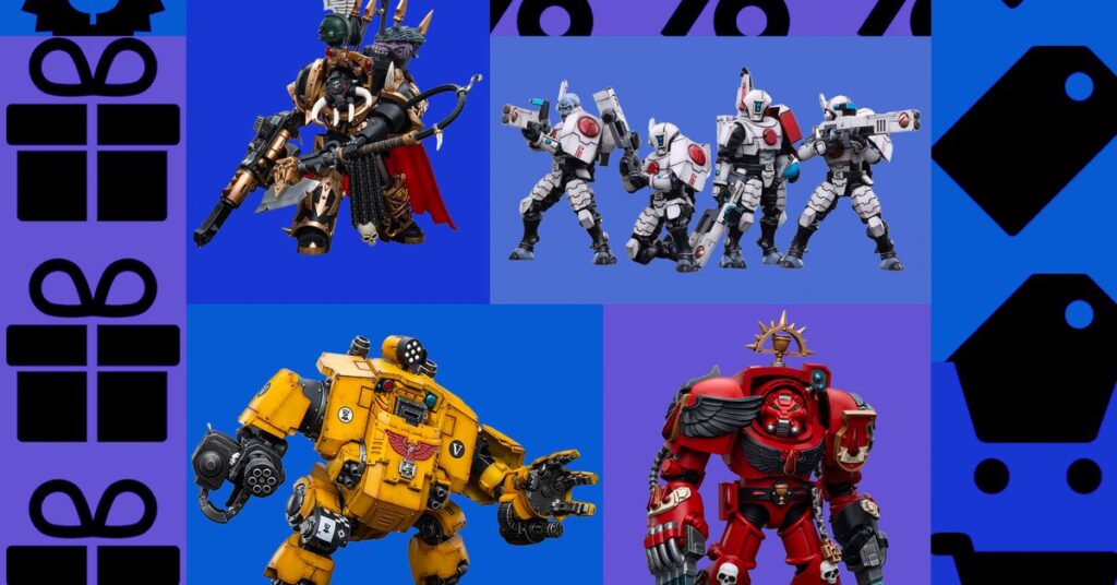 Av kejsaren!  Joytoy Warhammer 40K actionfigurer är till försäljning för Black Friday