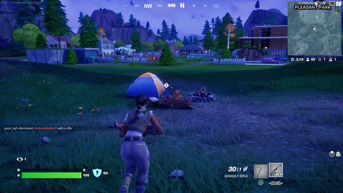 Fortnite OG Pleasant Park gnome plats