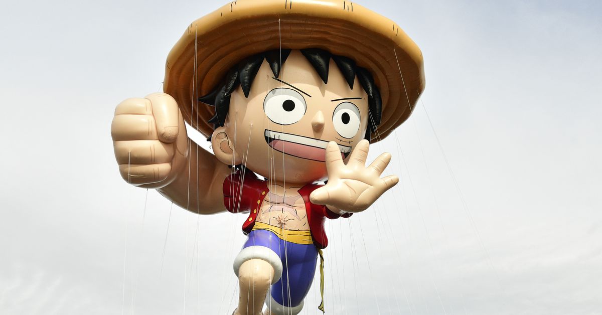 Macys nya Thanksgiving Day Parade-ballonger: Adam Sandler, Luffy och en NFT