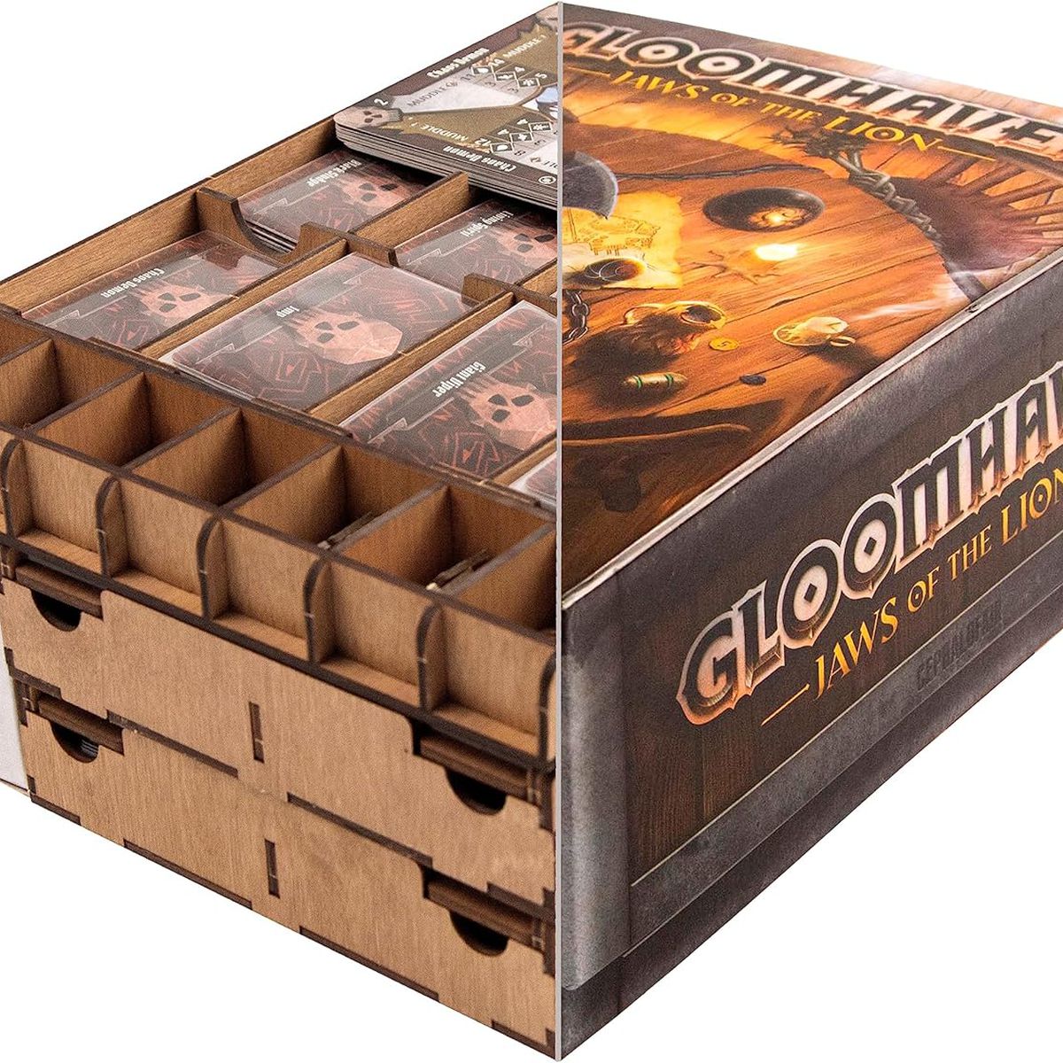 Boxen till Smonex Gloomhaven-arrangör.