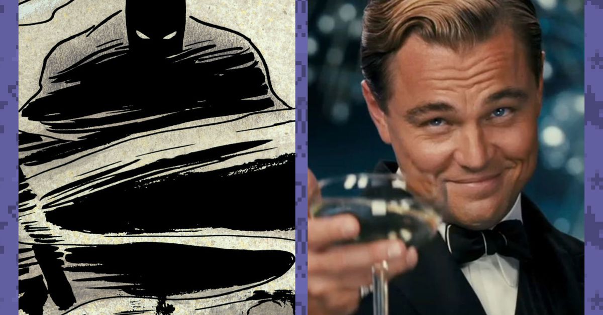 Batman kan och bör slåss mot den store Gatsby, en perfekt skurk