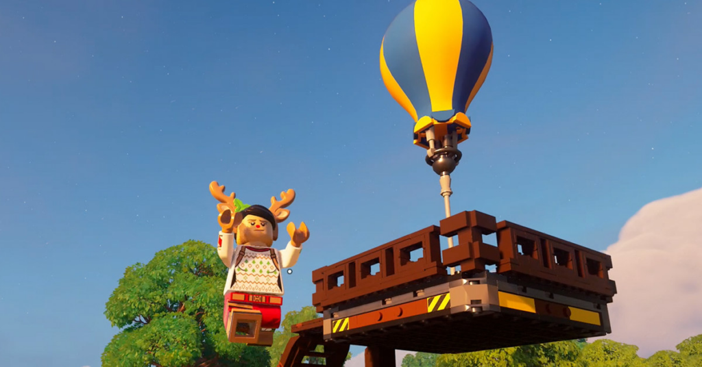 Hur man gör en ballong i Lego Fortnite