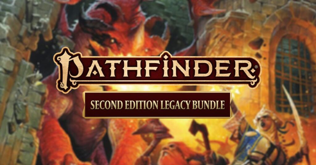 Få 25 Pathfinder-böcker för 25 USD på Humble