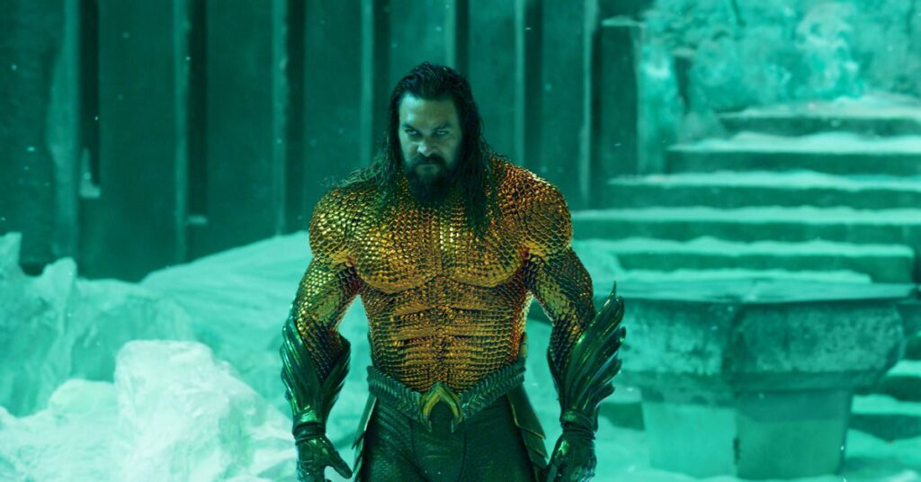 Aquaman flundrar i The Lost Kingdom