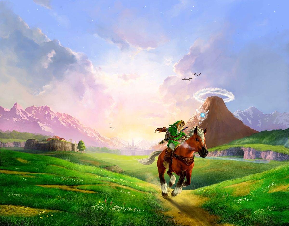 The Legend of Zelda: Ocarina of Time artwork