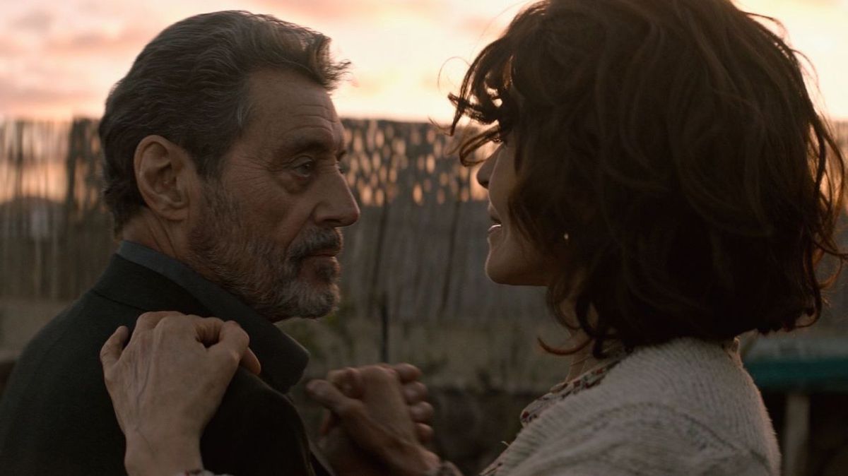 Ian McShane och Fanny Ardant i American Star.