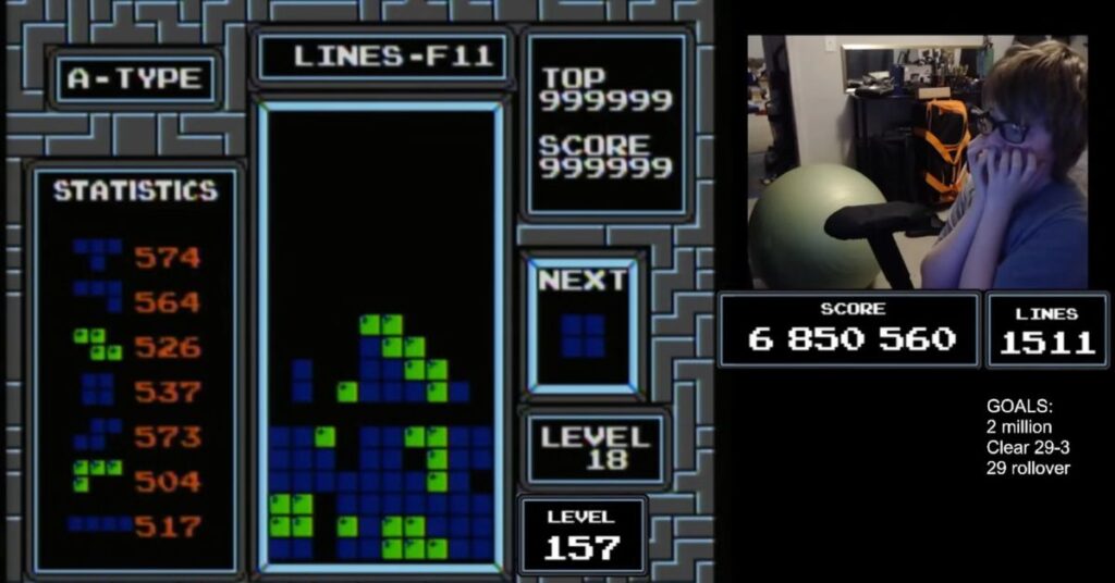Se en 13-åring bli den första personen som någonsin slog Classic Tetris