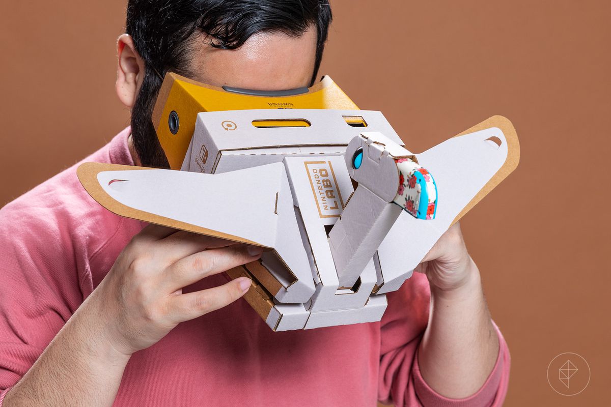 Nintendo Labo VR Kit - Jeff leker med Toy-Con Bird