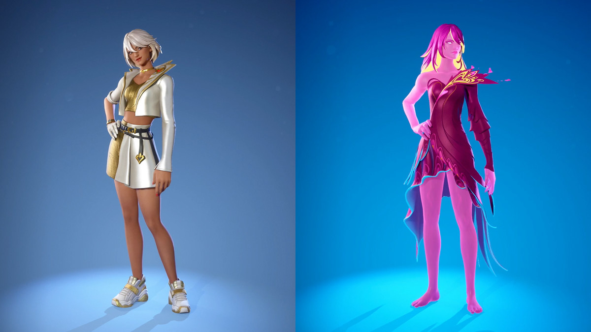 Fortnite Myths & Mortals Aphrodite och Immortal Aphrodite skinn