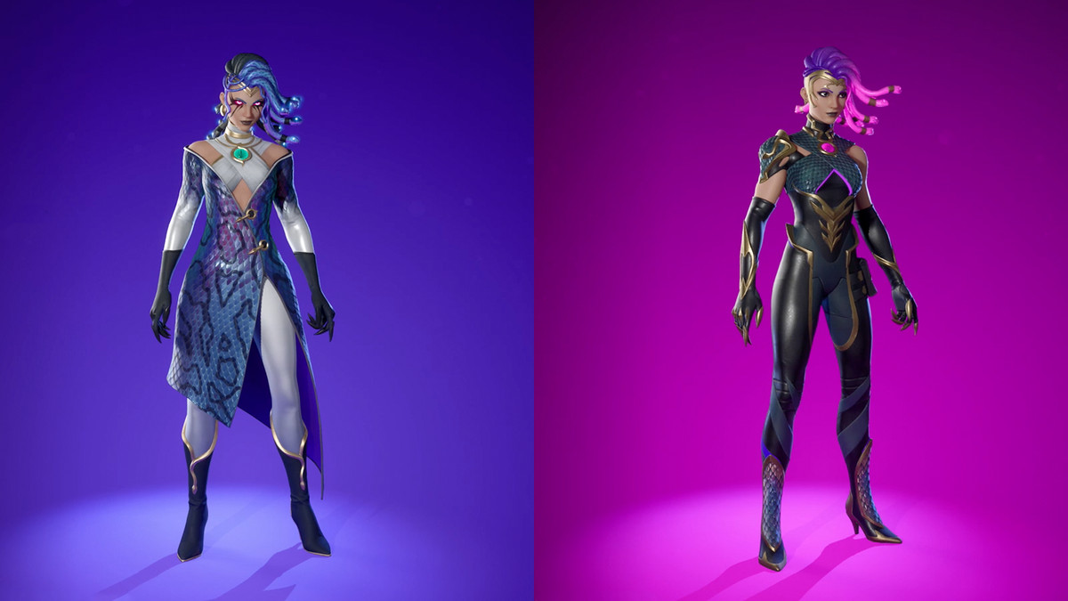 Fortnite Myths & Mortals Medusa- och Gorgon Warrior Medusa-skinn