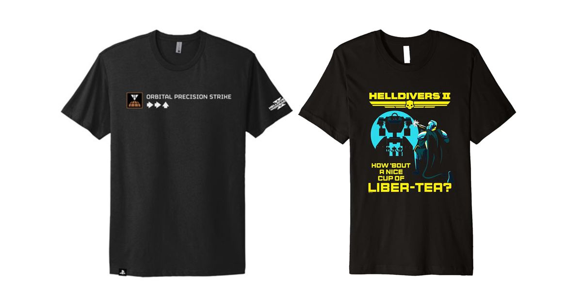 Helldivers 2 merch är här för fans som vill sprida frihet