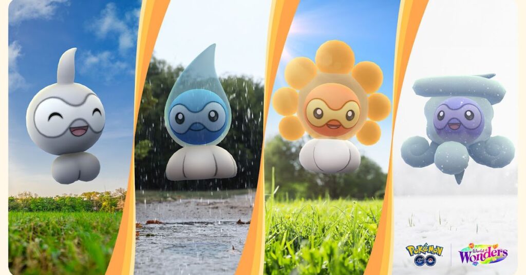 Pokémon Go 'Weather Week' 2024 Castform-evenemangsguide