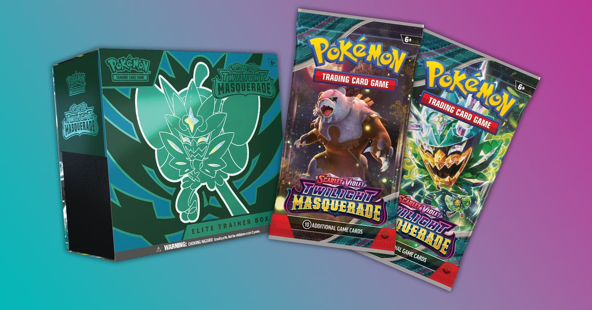 Var kan du förbeställa Pokémon TCG: Scarlet and Violet — Twilight Masquerade-set