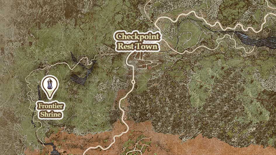 A map shows the second Sphinx location in Dragon’s Dogma 2 for the “A Game of Wits” side quest with the Sphinx riddles and solutions.
