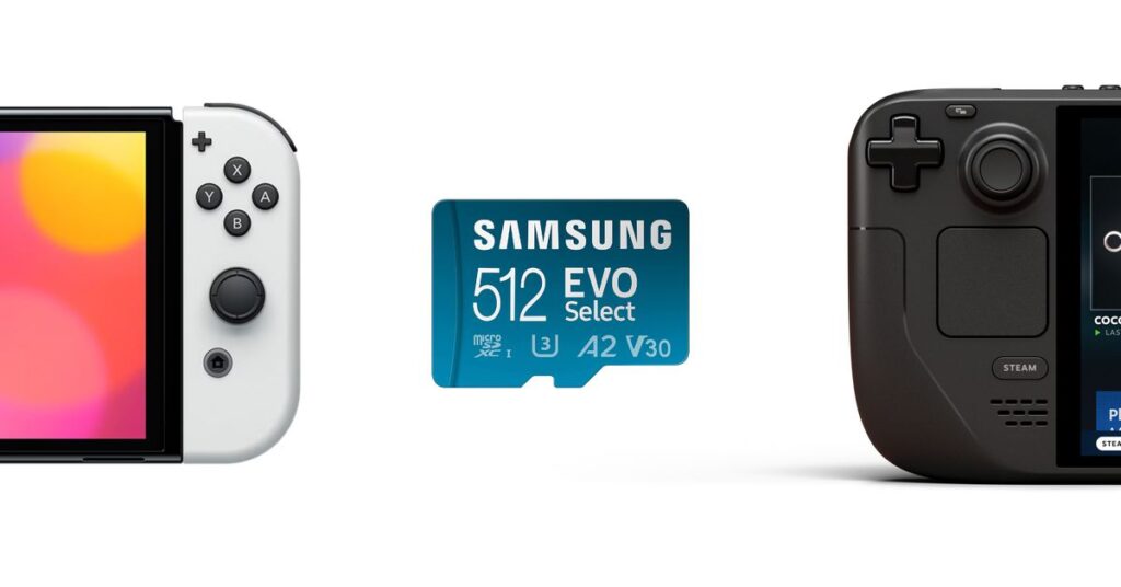 Samsungs 512 GB microSD-kort – perfekt för däck eller switch – kostar 24,99 USD