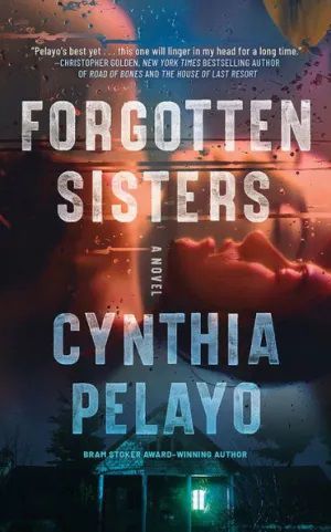 The Forgotten Sisters book cover shows two women hidden behind the cover text.
