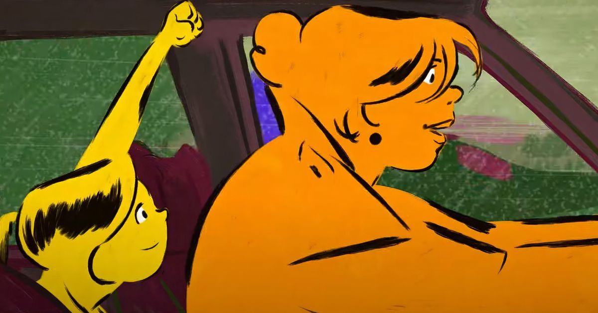 Chicken for Linda!s animation behöver en stor skärm och känslomässigt bearbetningsutrymme