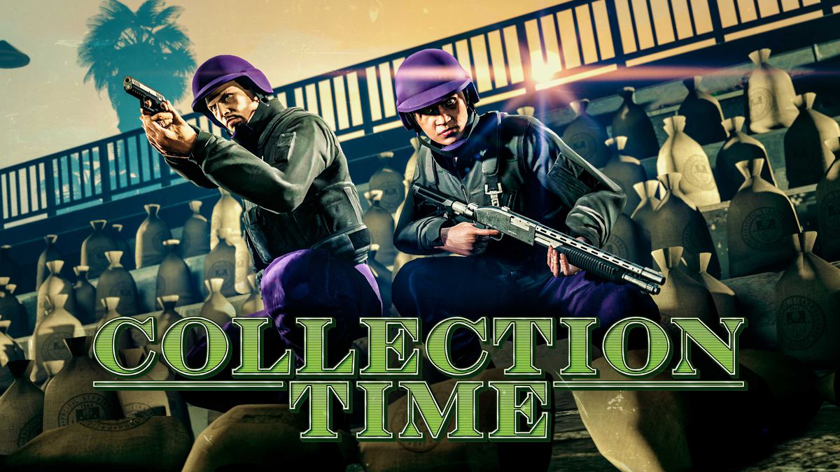 GTA Online-promokonst för eventet Collection Time