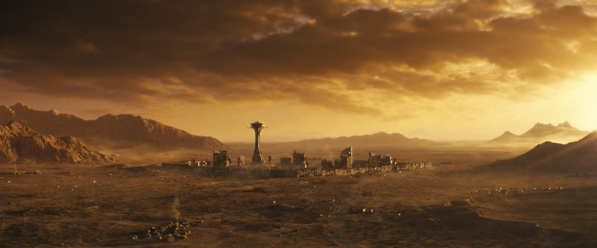 En bild av New Vegas i finalen av Fallout säsong 1