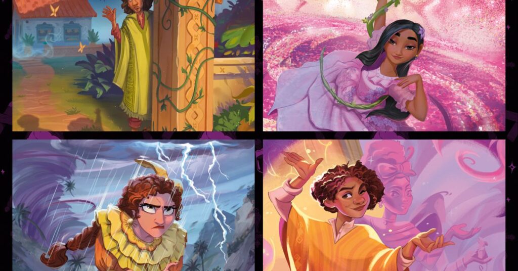 Disney Lorcana introducerar mer av familjen Madrigal – och deras magiska hem