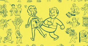 Den förbannade Vault Boy-teckningen Fallout-skapare vill gärna glömma, men fansen kommer aldrig att göra det