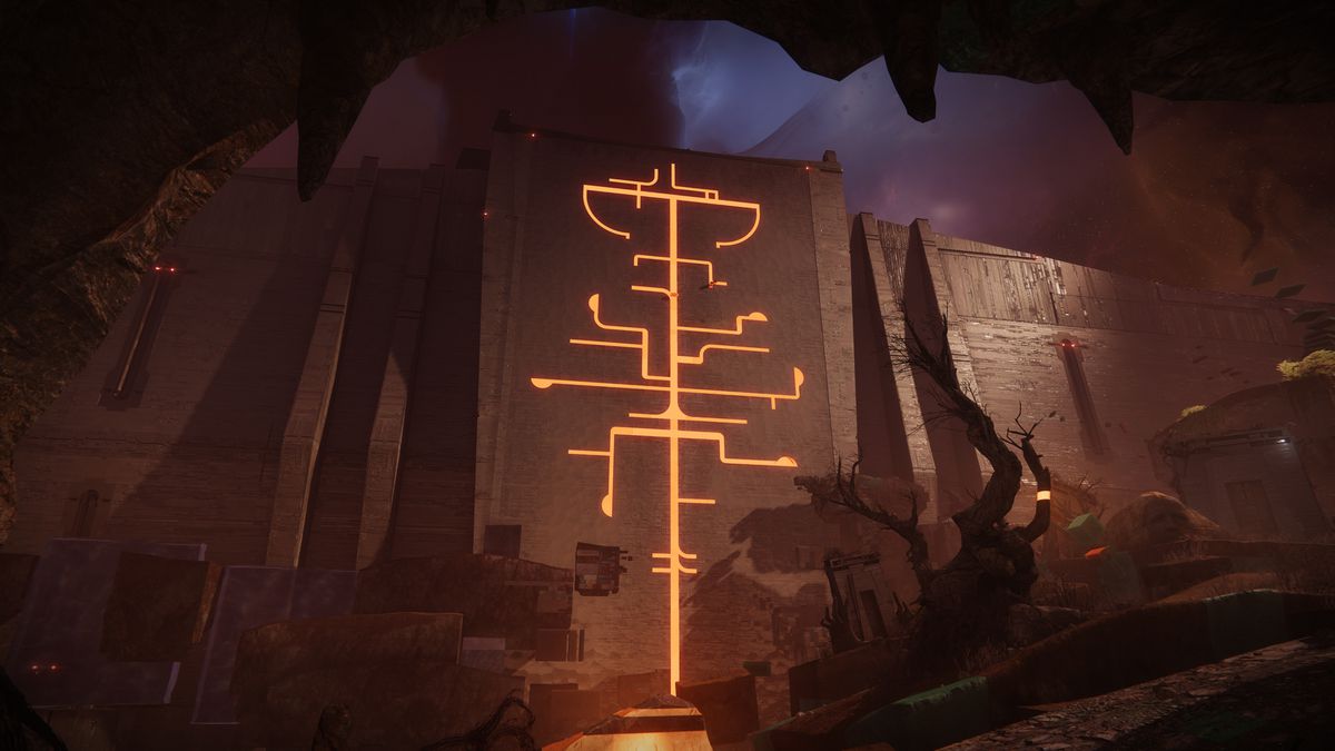 En vägg med vittnessigil i Destiny 2: The Final Shape