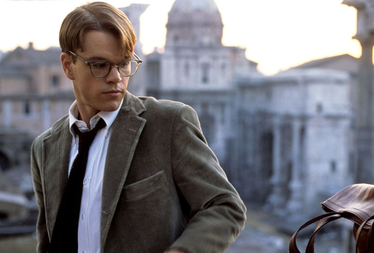 Matt Damon i The Talented Mr. Ripley.