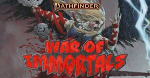 Pathfinder's War of Immortals inkluderar de första nya karaktärsklasserna designade utan OGL