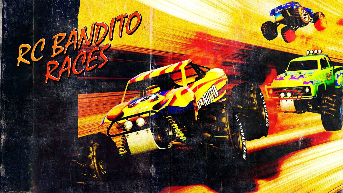 GTA Online promokonst för RC Bandito Races