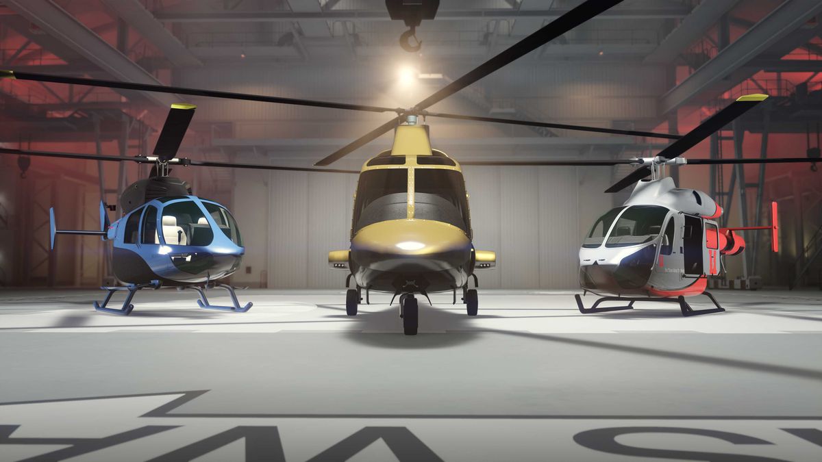 GTA Online-kampanjkonst för Buckingham-helikoptrar