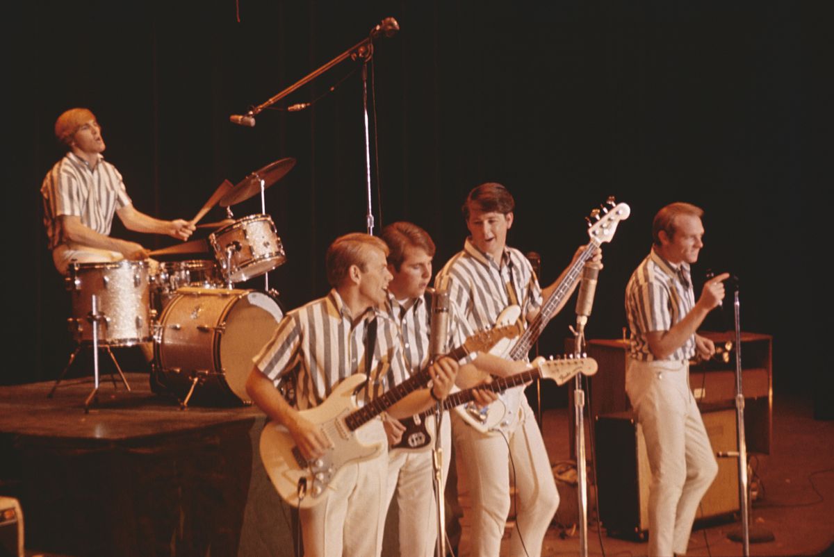 The Beach Boys uppträder