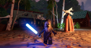 Hur man får en ljussabel i Star Wars Lego Fortnite