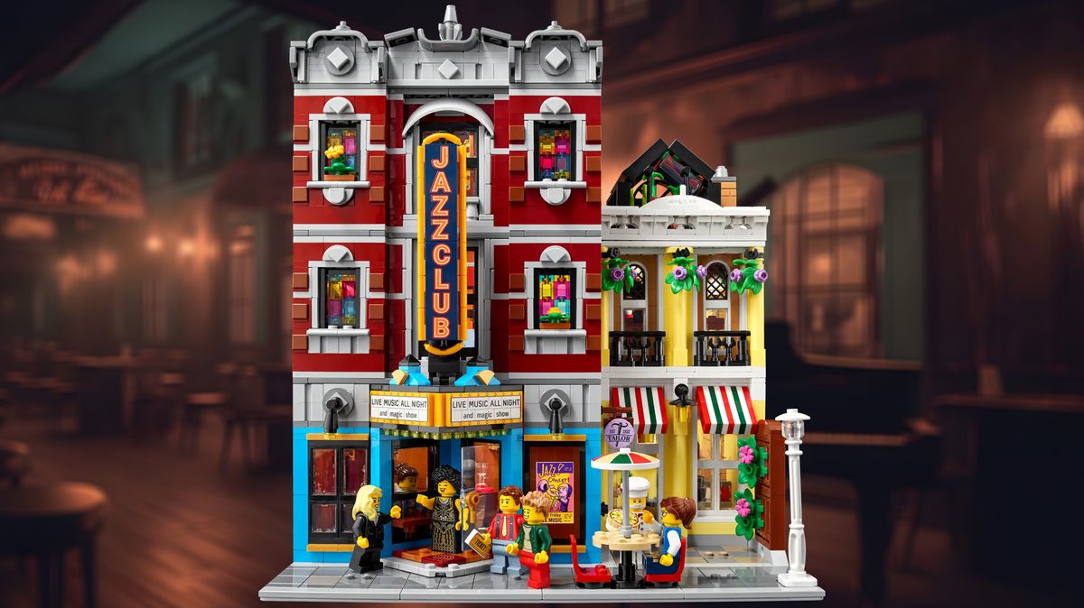 A stock photo of the Lego Jazz Club