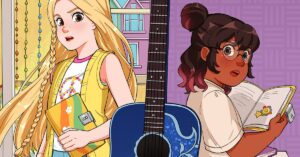 Den första American Girl-serieboken, Julie och den blå gitarren, är en värdig del i franchisen