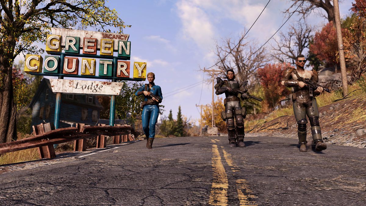 En skärmdump från Fallout 76