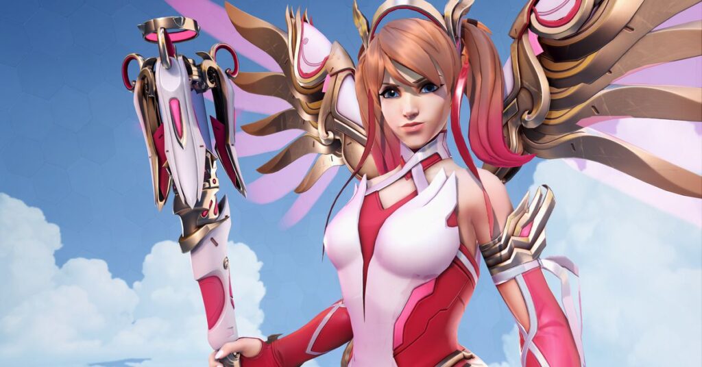 Overwatch 2 ger tillbaka mycket eftertraktade Pink Mercy-skinn för välgörenhet