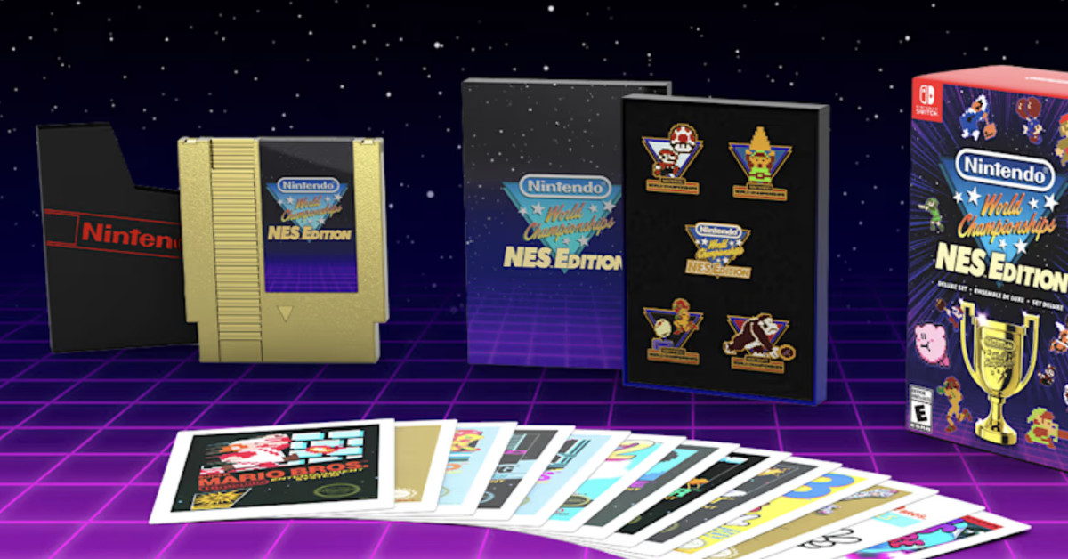 Förbeställ Nintendo World Championships: NES Edition Deluxe Set och spara $30 om du är ny på QVC