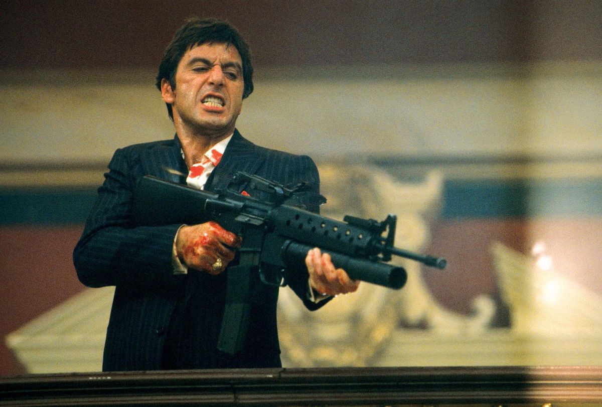 Al Pacino as Tony Montana in Scarface